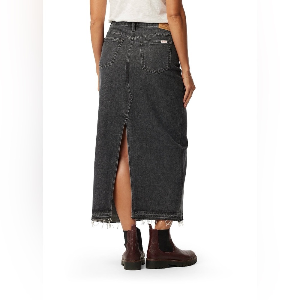 Women’s Levi's Dark Charcoal Gray Denim Collection Maxi Skirt READ DESCRIPTION - Picture 2 of 16